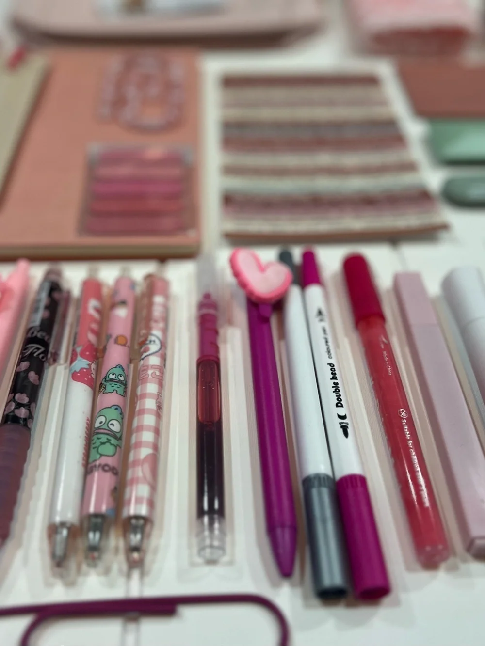 Pink Assorted Journaling & Accessory Set - Stylish Pink Mix